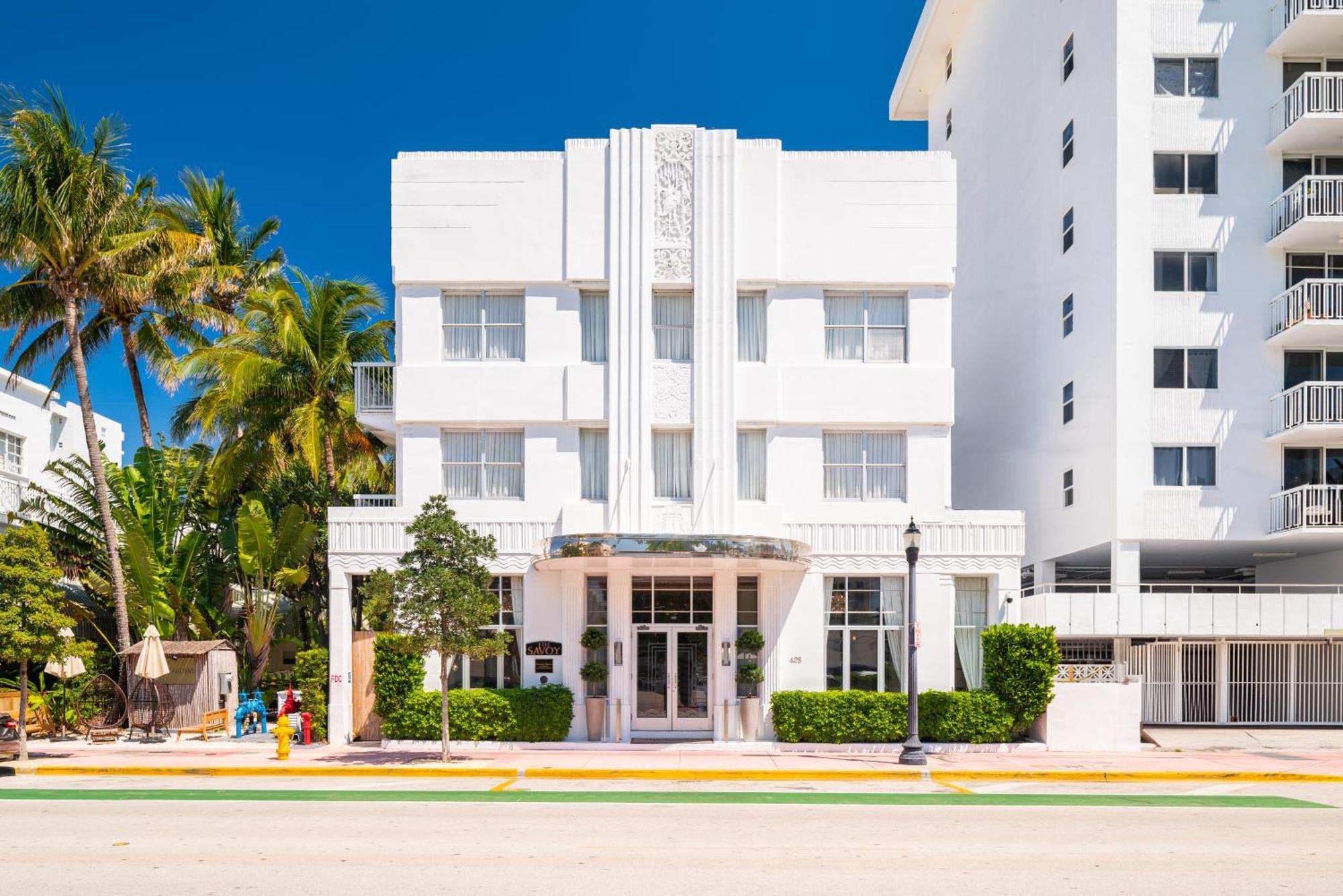 The Savoy Hotel & Beach Club Miami Beach Buitenkant foto